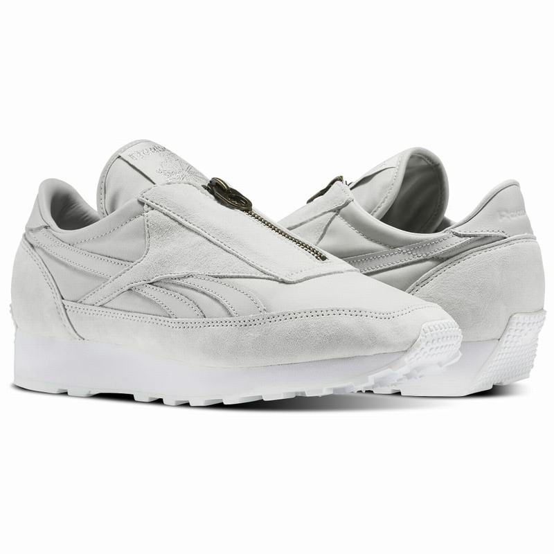 Tenisi Reebok Aztec Zip Dama Gri/Albi Romania BL1034RF